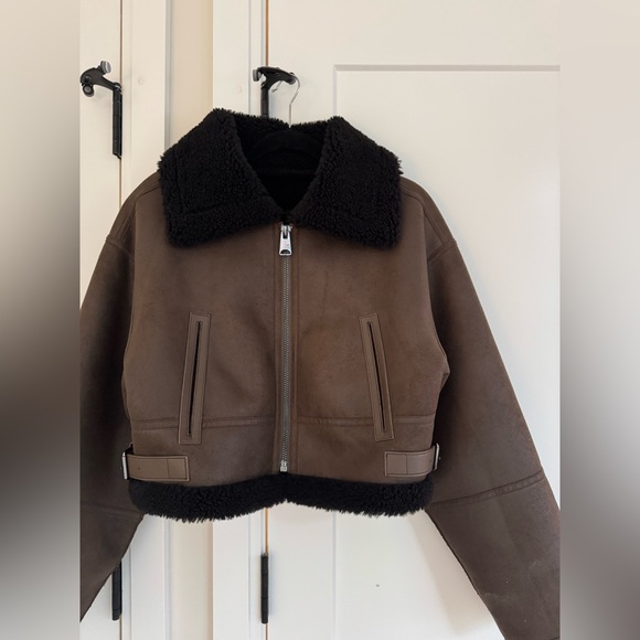 mango brown jacket - Picture 2 of 6